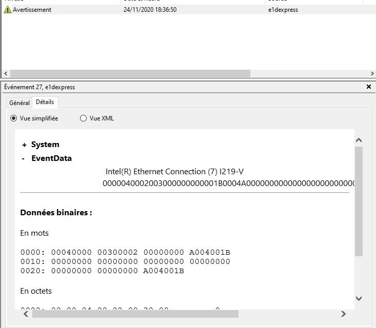 Intel R Ethernet Connection 2 I219 V Network outage | Intel(R) Ethernet Connection (7) I219-V - Intel Community