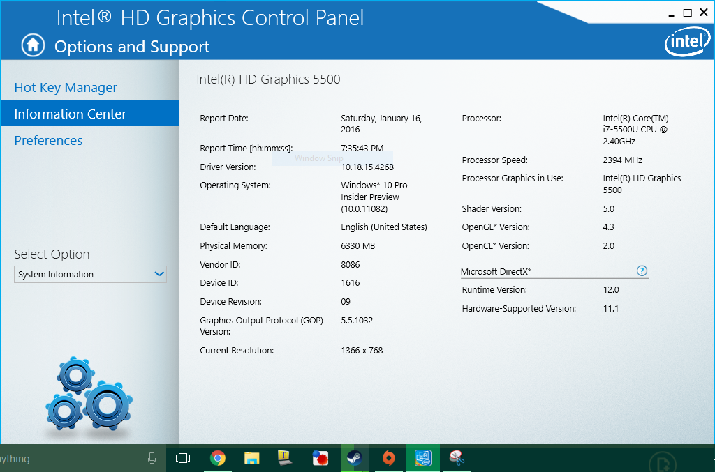 Драйвера интел i5. Панель управления Intel Graphics. Intel Graphics Media Accelerator (GMA) 950. Панель управления графикой и Медиа Intel.