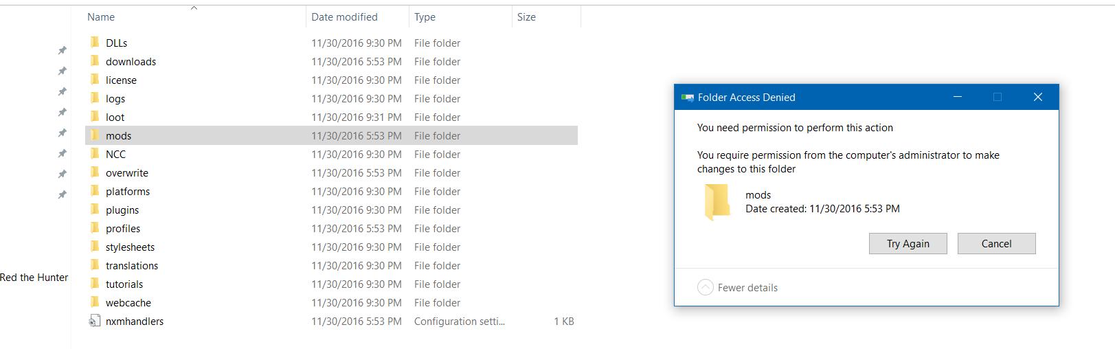 igfxem module denies access to my folders - Intel Communities