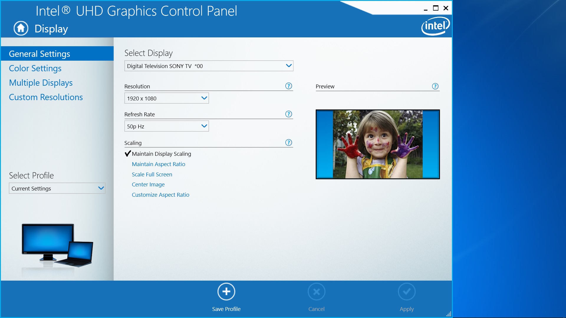 Display Quantization Setting for Intel UHD Graphics 620 - Intel Community