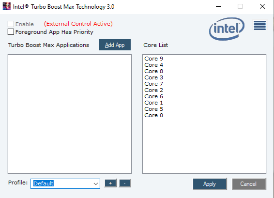 Solved: Intel Turbo Boost Technology 3.0 (activating) - Intel Communities