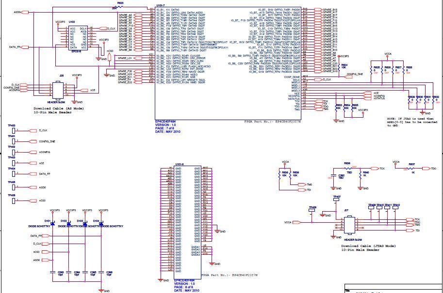 Active Serial (EPCS) and JTAG Connection Cyclone IV Intel Community