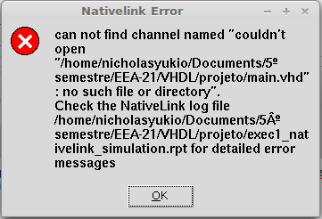 Nativelink Error "can not find channel named ... no such file or directory"  - Intel Communities