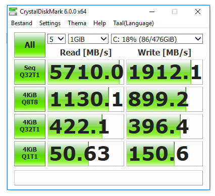 3x NVMe Intel 760P 1024GB SSD in RAID0 on Asus ROG G703GI (Core i9-8950HK)  - Intel Communities