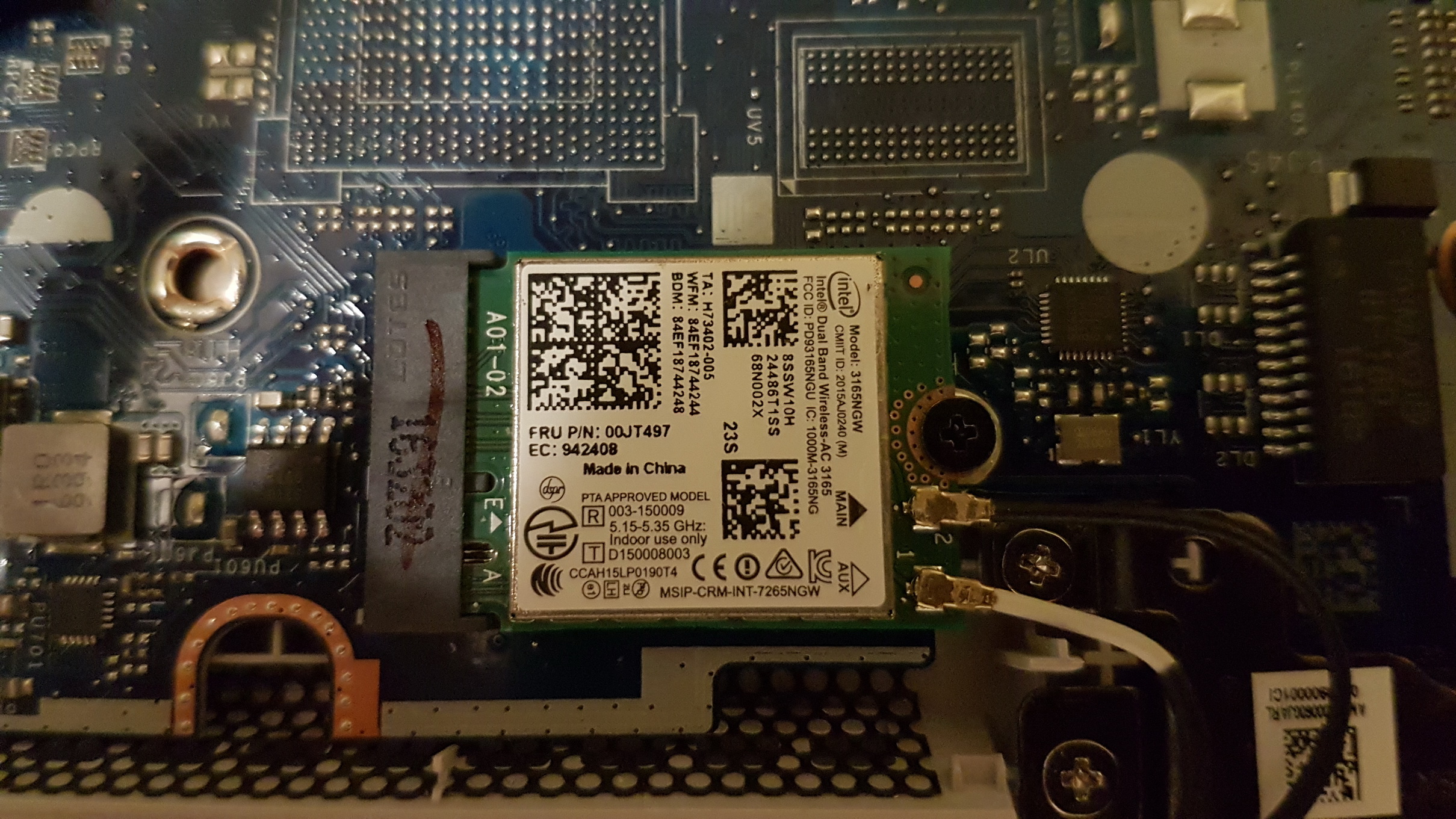 Wireless AC 3165 on my Lenovo Ideapad510S-14IKB will connect only 150  Mbit/s. - Intel Communities