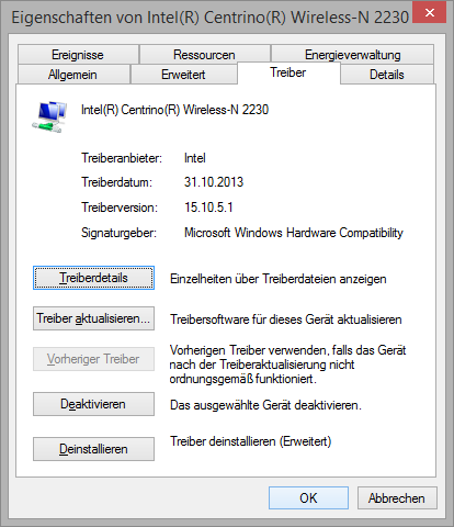 Intel(R) Centrino(R) Wireless-N 2230: Driver version for Windows 8.1 64 Bit  - Intel Community