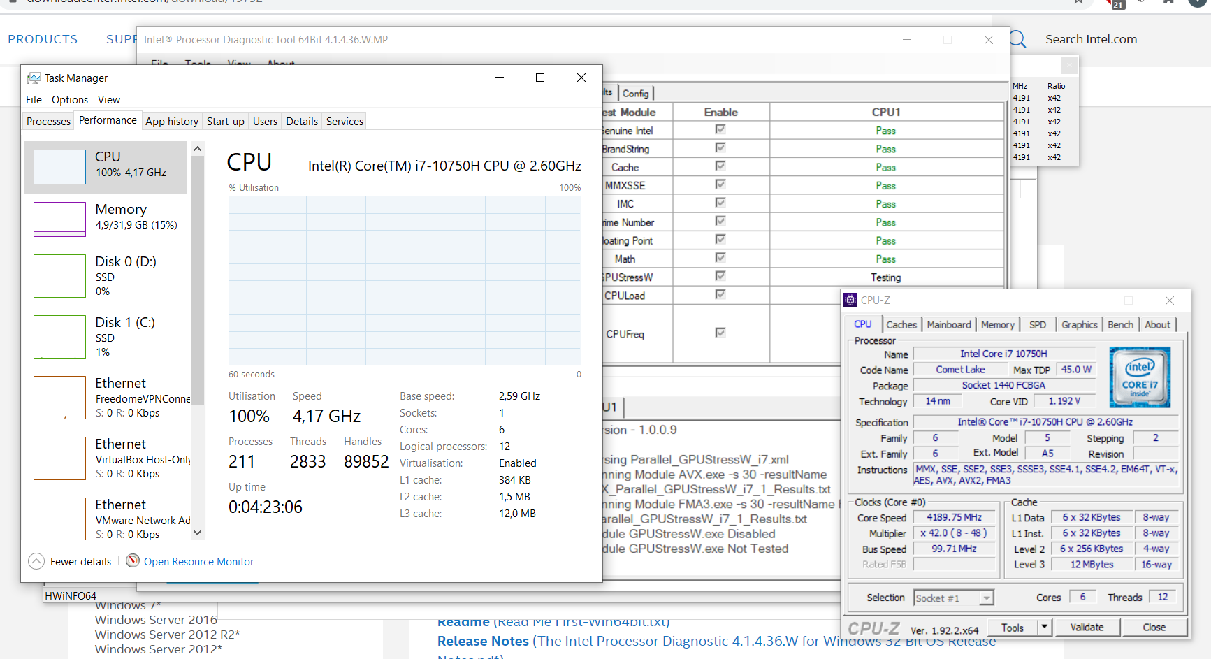 Solved: i7-10750H not reaching 5 Ghz - Intel Community