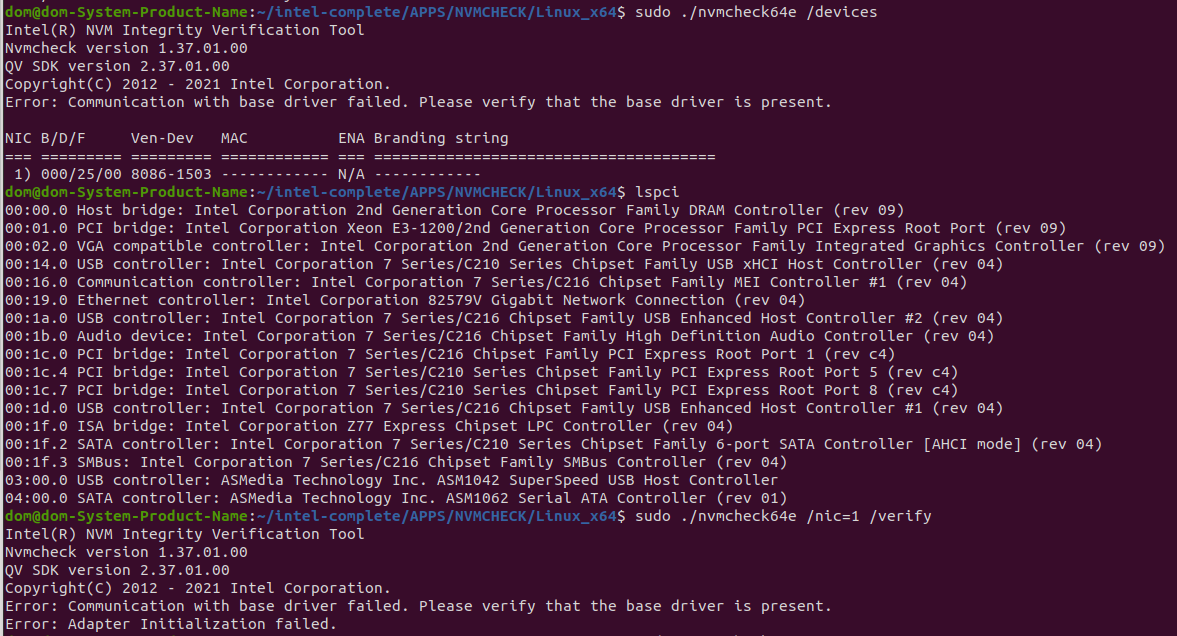 Solved Intel 82579V network unclaimed Ubuntu 20.04 and windows Intel Community