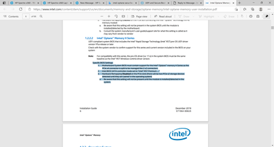 Optane H10 1T + 32G module recognized as a non-raid drive - Intel Community