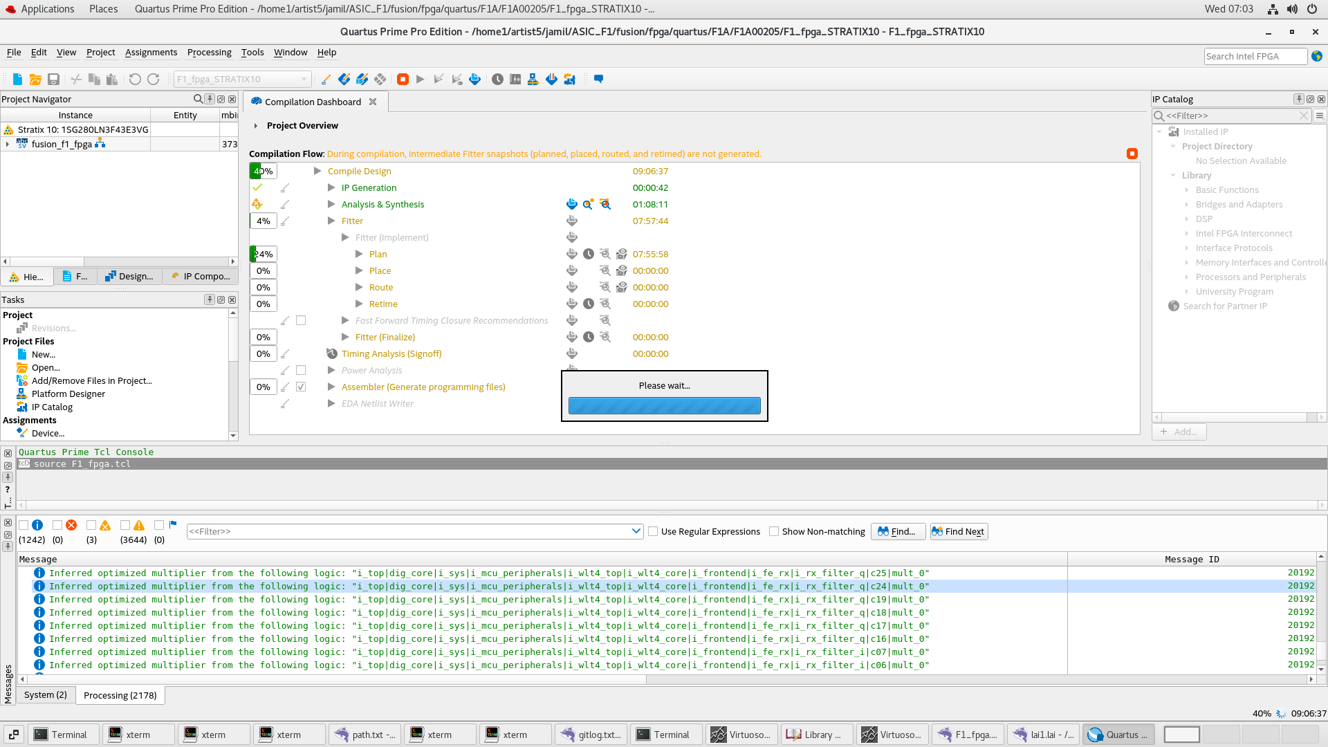 Logic Analyzer Interface (LAI) using QUARTUS PRIME PRO 20.4 Intel