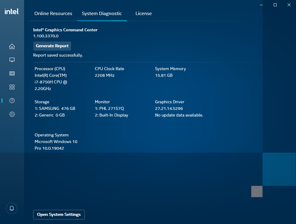 Solved Graphics Control Panel was uninstalled after an update but Ctrl