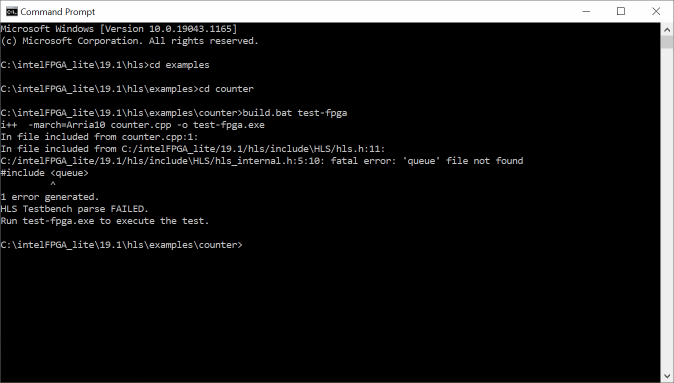 hls installation and getting started - Intel Communities