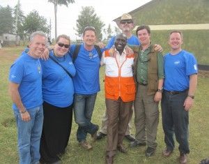 IESC Team (Dave, Courtney, Markus, Stu &amp; Mark) with Dennis from World Vision and Paul from GreenBridge