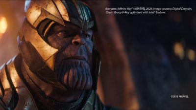 Image of Thanos from Avengers_ Infinity War