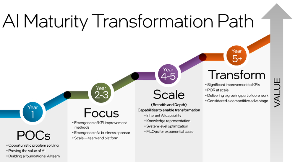 AI Maturity Transformation Path