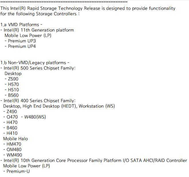 Intel RST(18.6.1.1016 = 2022-01-14) Readme.PNG