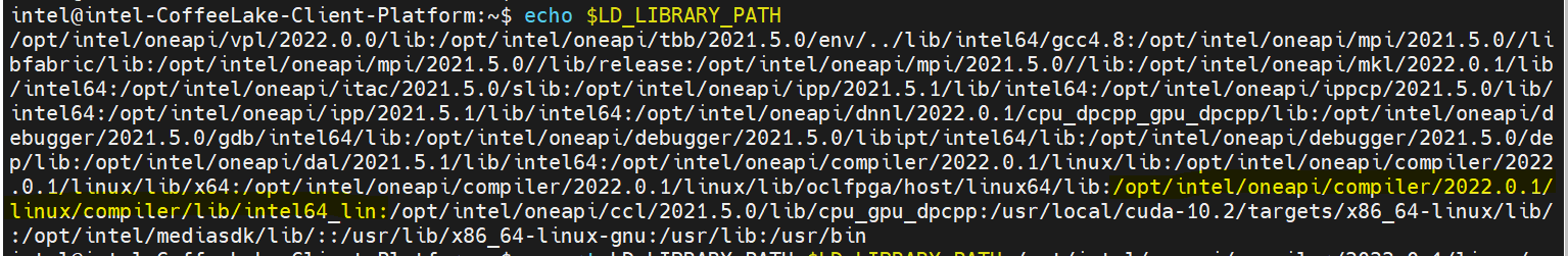 IntelOne 2022.0.1 - how to link libraries properly - Intel Community