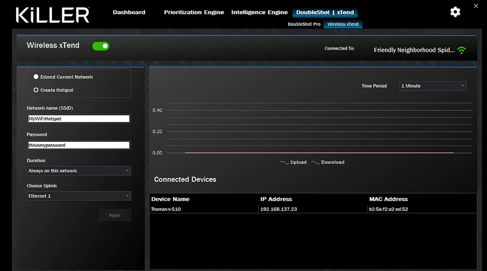 Wi fi killer. Killer e3100g 2.5. Killer Intelligence Center.