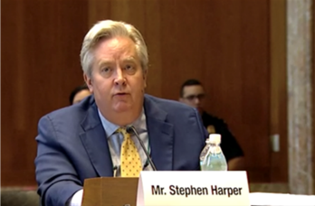 Stephen Harper, Intel