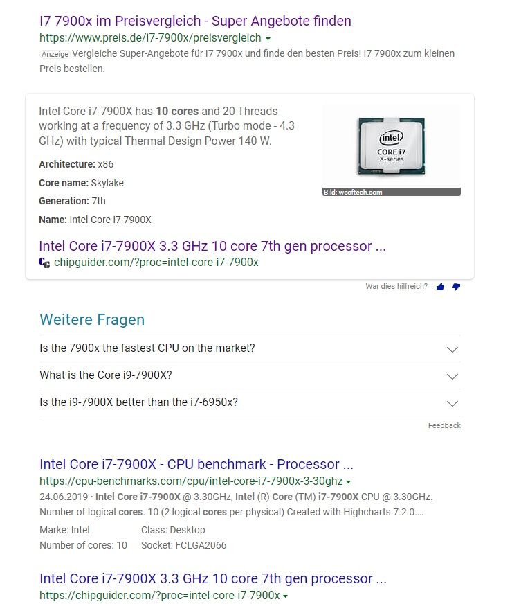 I7-7900X