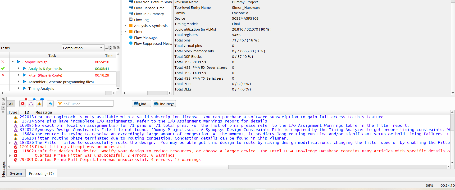 How to implement a custom IP component in Quartus Prime 21.1 ? Intel