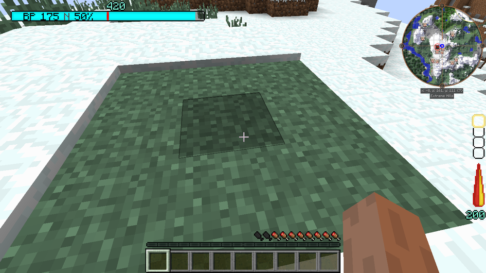 This is the dirt block that I had in Screenshot (2). Once dropped on the ground it loses it's sprite and is only shown as a black tile.