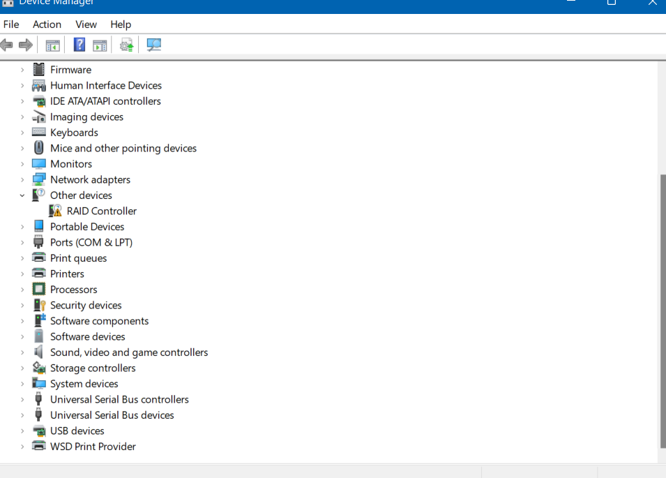 Volume Management Device NVMe RAID Controller Intel Community