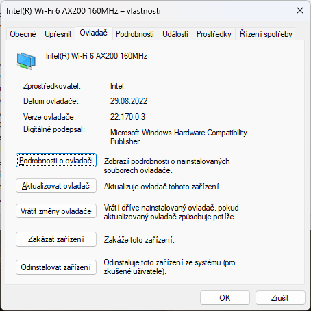 intel wifi 6 drivers windows 10