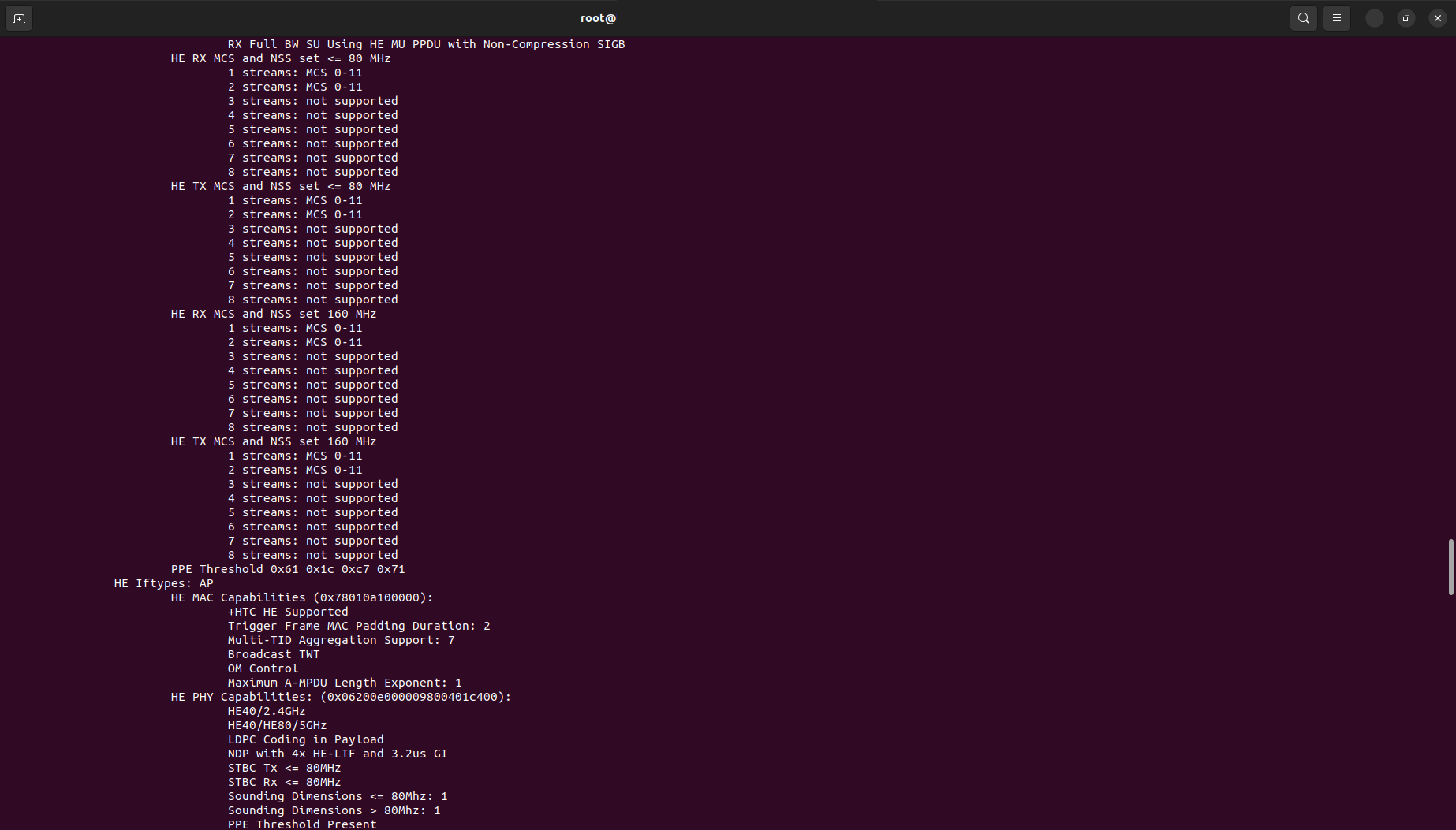 ubuntu 22.04 Intel AX210 cant capture the Wi-Fi pkts under monitor it seems theres a Wi-Fi crash