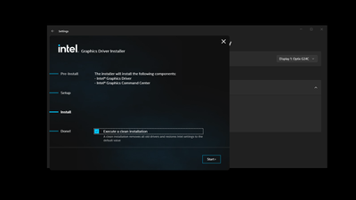 HDMI works (Intel Driver not installed)