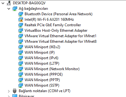 intel wifi 6 device cannot start code 10