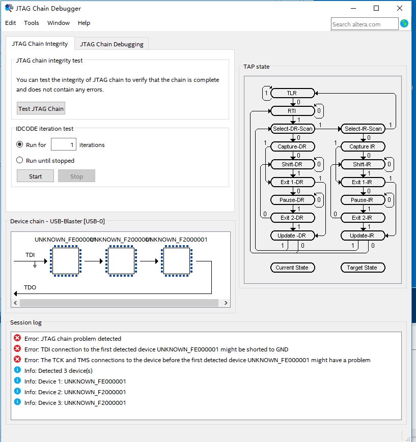 Cannot access the JTAG port of Arria10 SoC Intel Community
