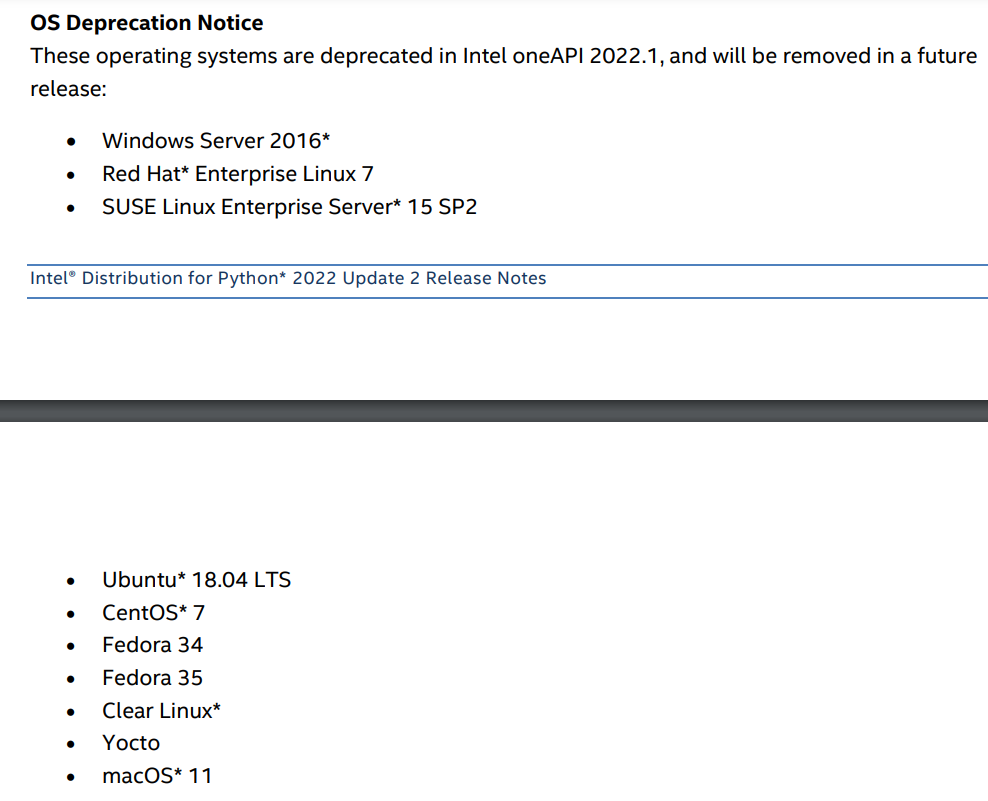 Solved: Intel python 2022.2.1: completion tab segmentation faults ...