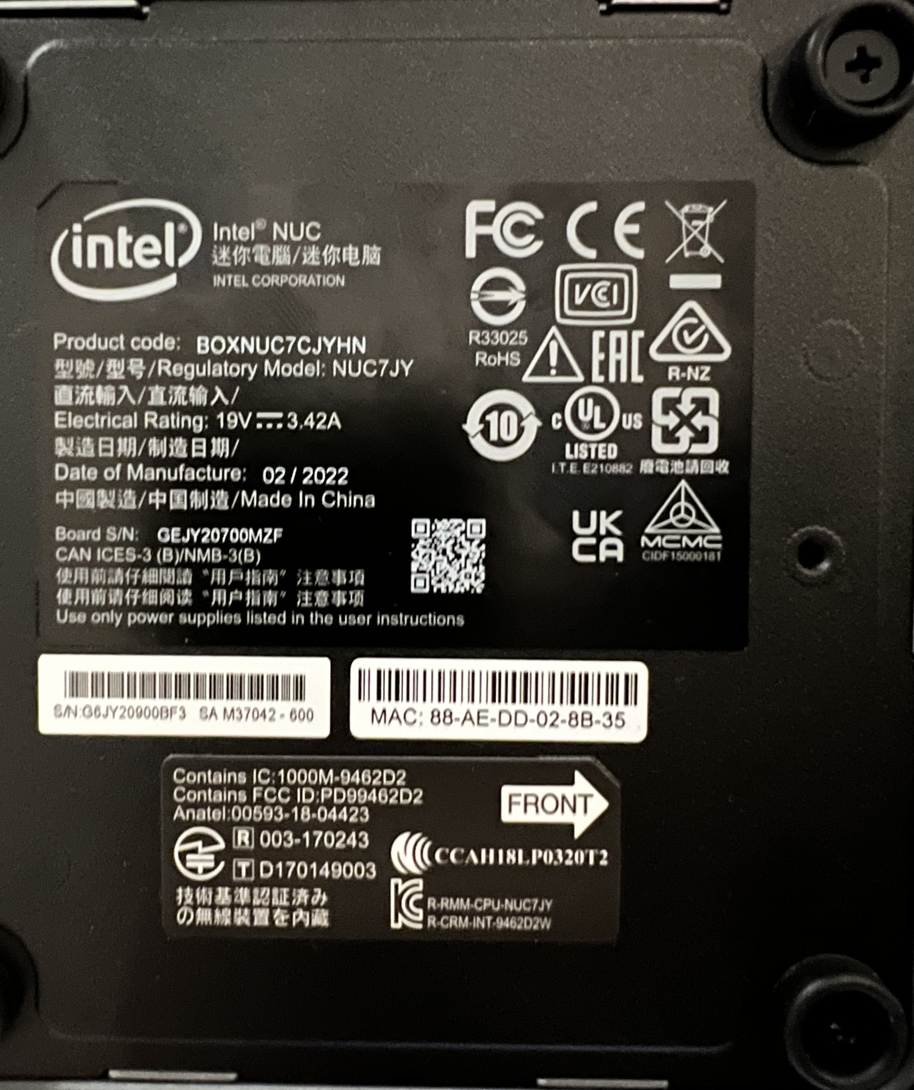 Intel Nuc will not boot from USB - Intel Community