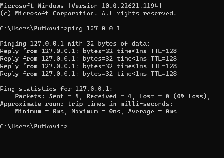 not working (Intel Connection (5) I219LM) on Windows