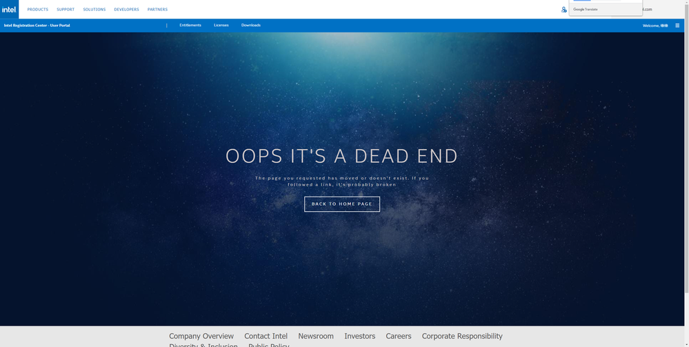 redirected to a 404 page