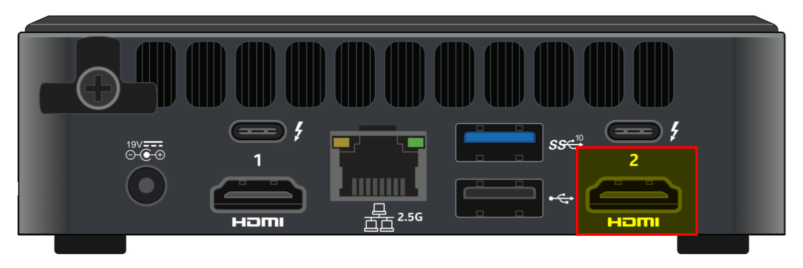 CSL Computer  CSL Mini UHD (4K) 2-Port HDMI-Splitter