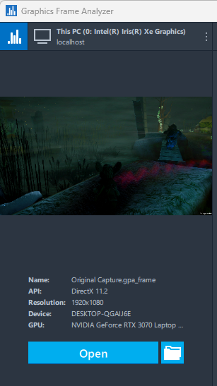 Captured on Intel CPU+NVIDIA GPU; Played back on Intel iGPU.