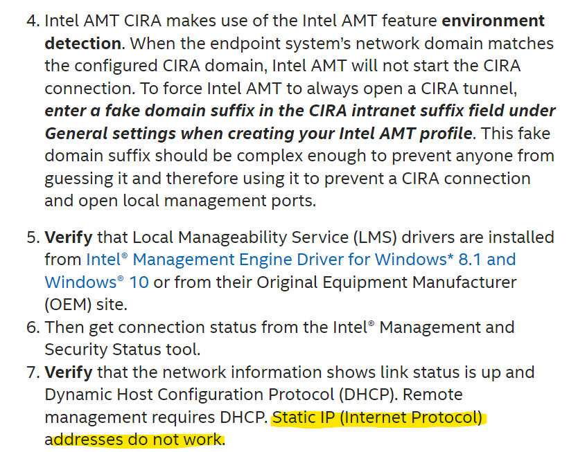 Setting up Intel EMA to use VPro outofband KVM Intel Community