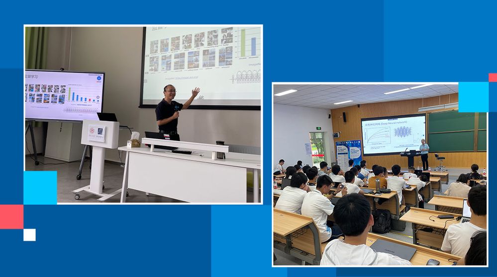 Jason is deeply committed to connecting with the next generation and educating them about AI, taken at Shanghai Jiao Tong University and ECNU.