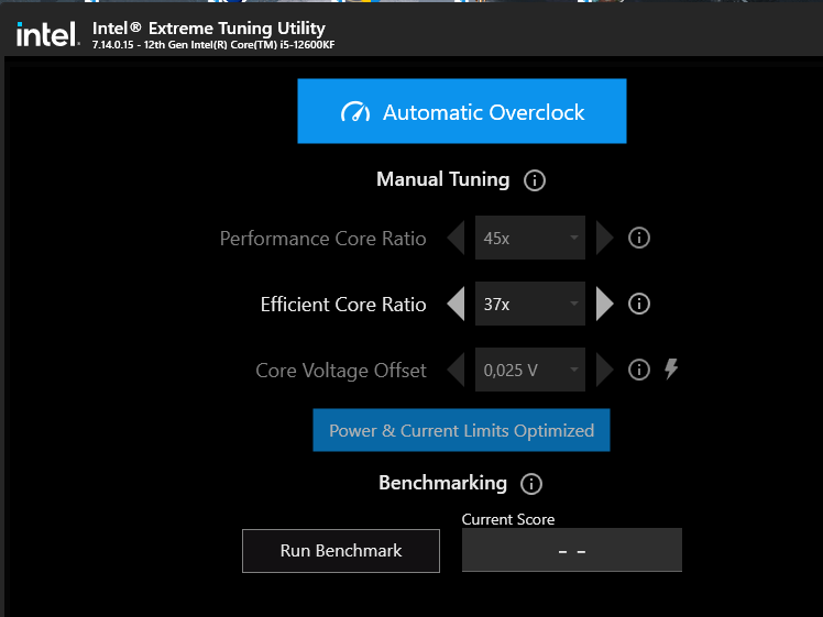 Intel Extreme Tuning Utility XTU 7.14.0.15 Download